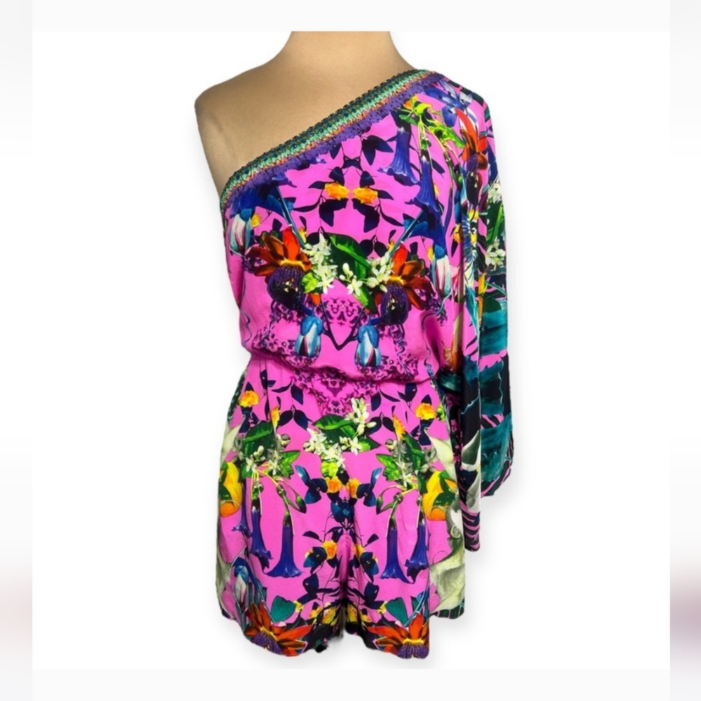 Camilla Multicolor One-Shoulder Jumpsuit